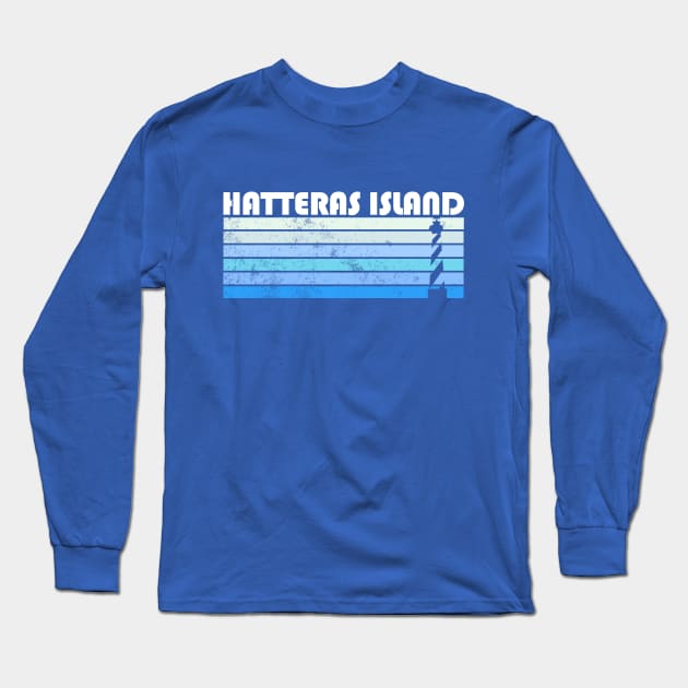 Hatteras Island | Lighthouse Long Sleeve T-Shirt by indyindc